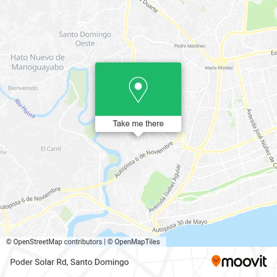 Poder Solar Rd map