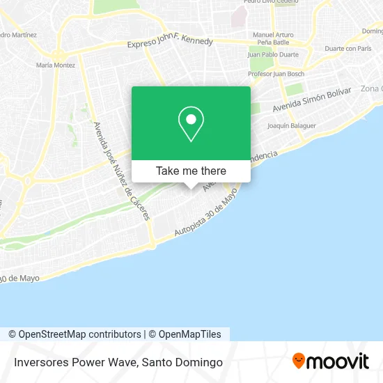 Inversores Power Wave map