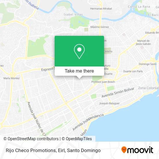 Rijo Checo Promotions, Eirl map