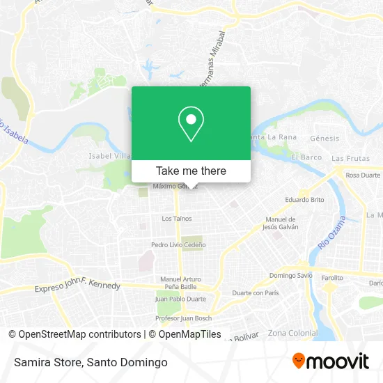 Samira Store map