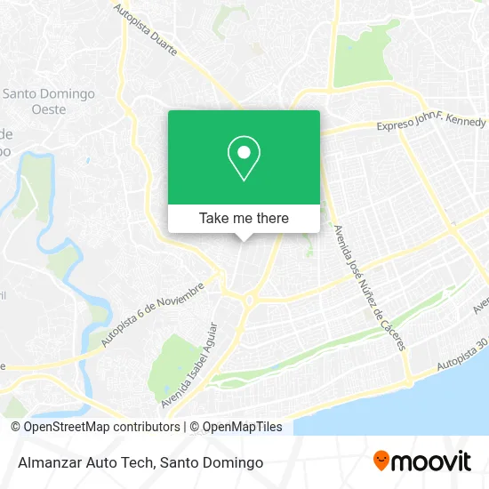 Almanzar Auto Tech map