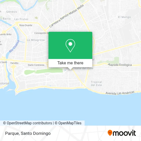 Parque map