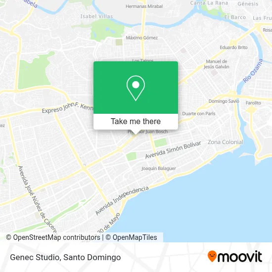 Genec Studio map