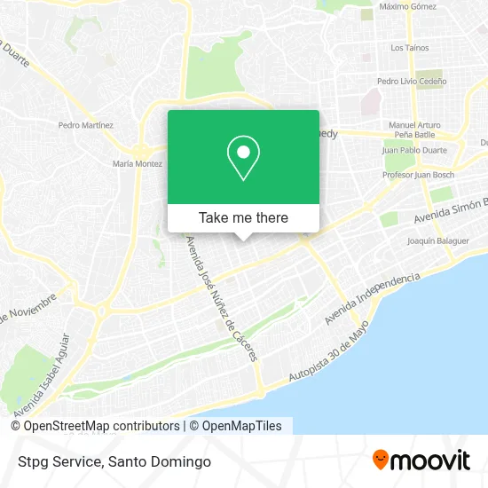 Stpg Service map