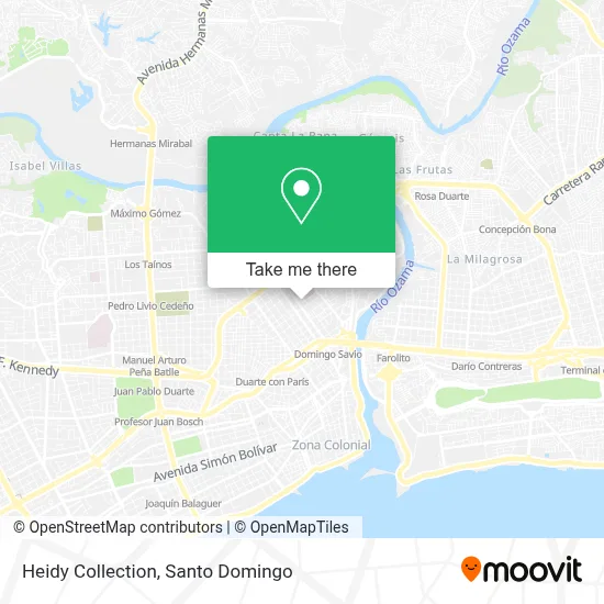 Heidy Collection map