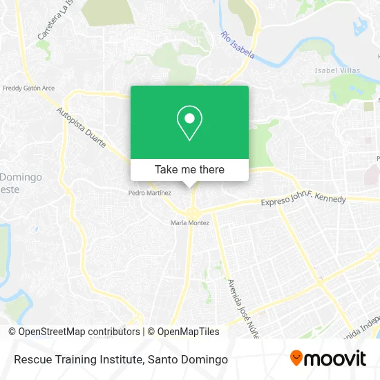 Rescue Training Institute map