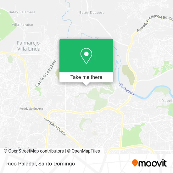 Rico Paladar map