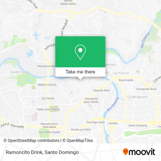 Ramoncito Drink map
