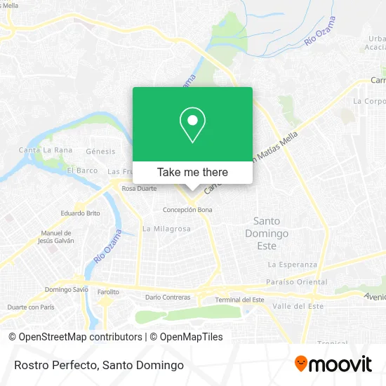 Rostro Perfecto map
