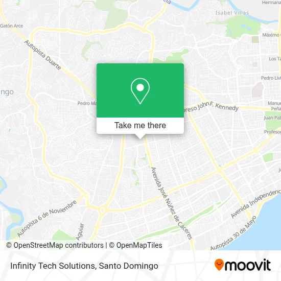 Infinity Tech Solutions map
