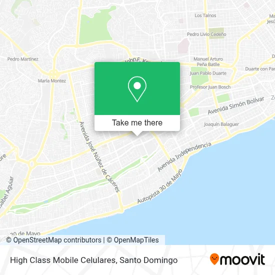 High Class Mobile Celulares map
