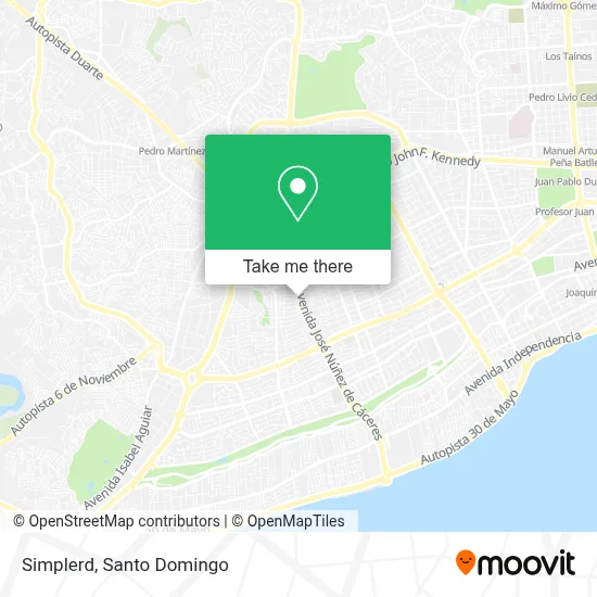 Simplerd map