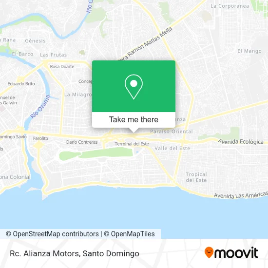 Rc. Alianza Motors map
