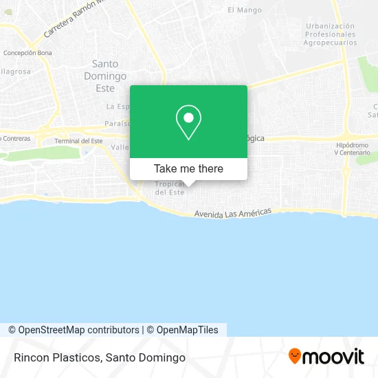 Rincon Plasticos map
