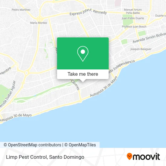 Limp Pest Control map