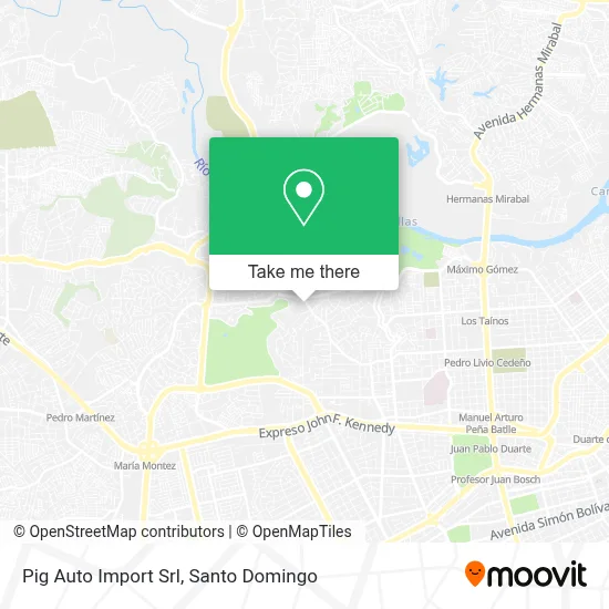 Pig Auto Import Srl map