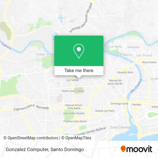 Gonzalez Computer map