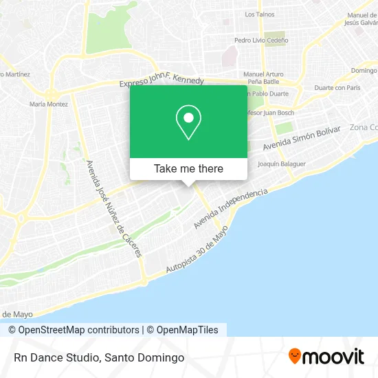 Rn Dance Studio map