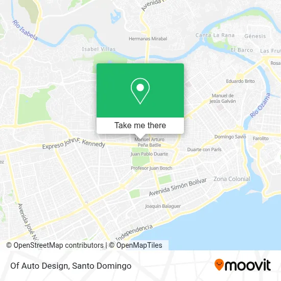 Of Auto Design map