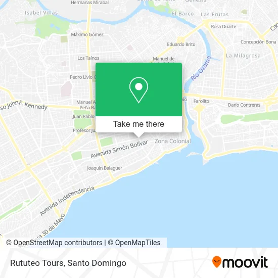 Rututeo Tours map