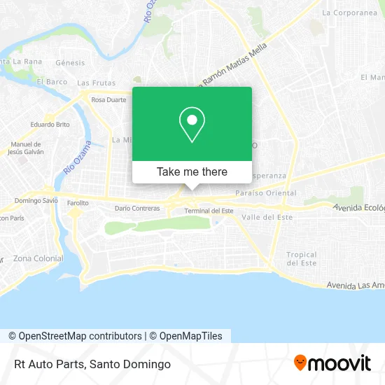 Rt Auto Parts map