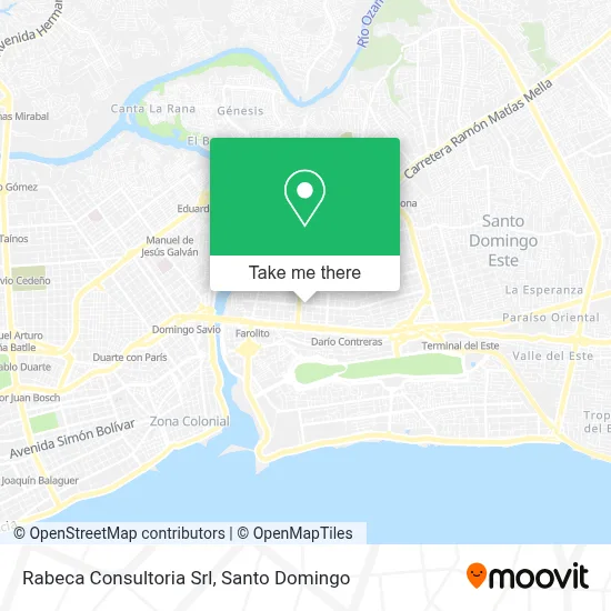 Rabeca Consultoria Srl map