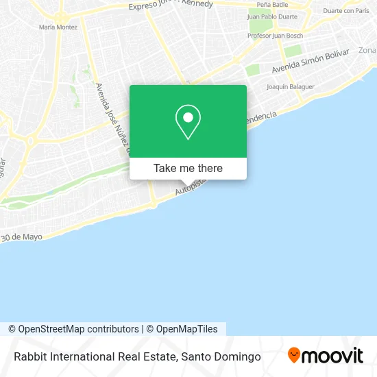 Rabbit International Real Estate map