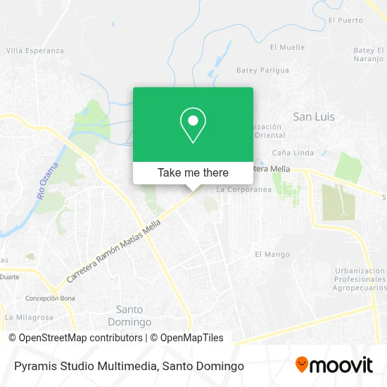 Pyramis Studio Multimedia map