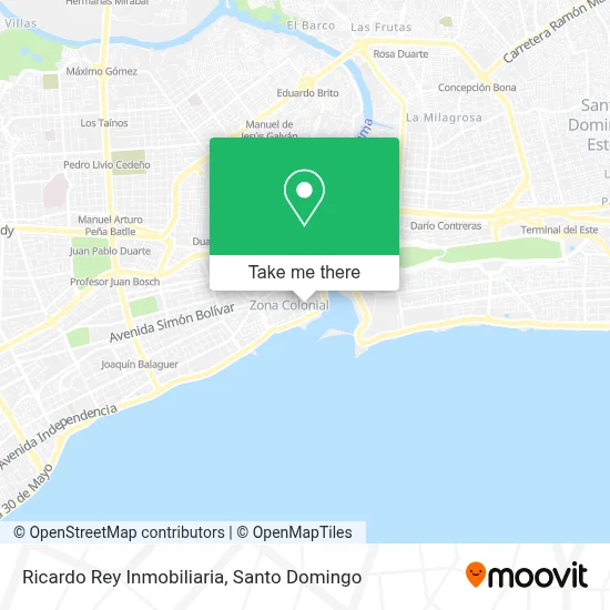 Ricardo Rey Inmobiliaria map