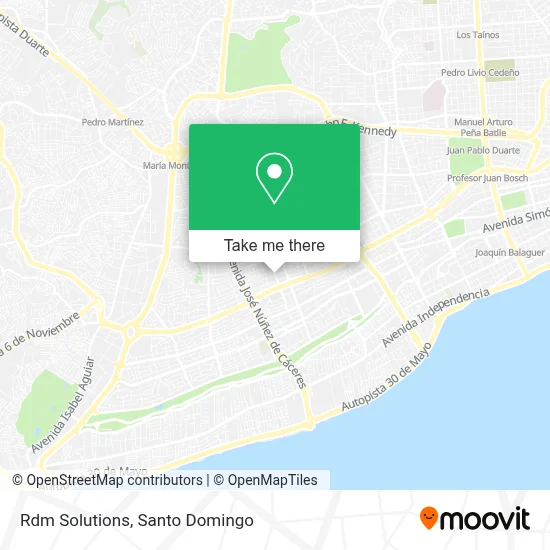 Rdm Solutions map