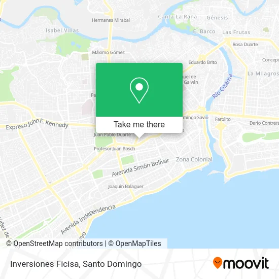 Inversiones Ficisa map