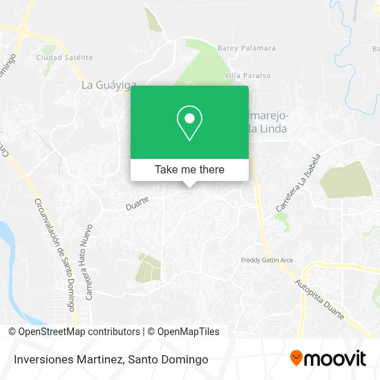 Inversiones Martinez map