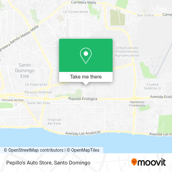 Pepillo's Auto Store map