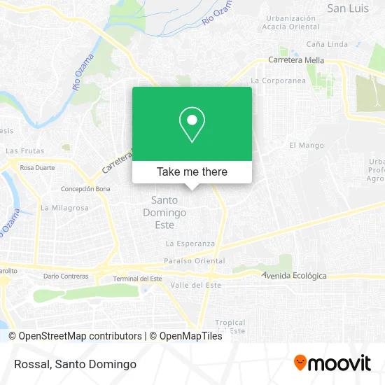 Rossal map