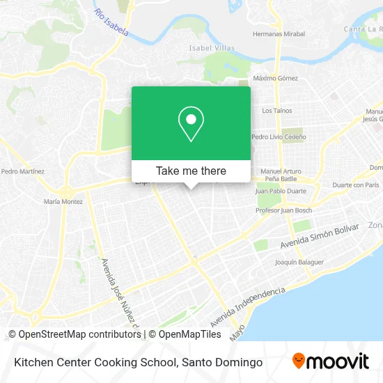 Kitchen Center Cooking School map