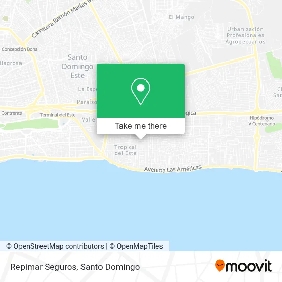 Repimar Seguros map