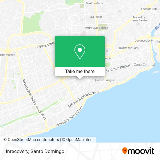 Inrecovery map