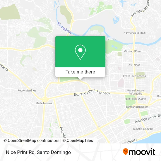 Nice Print Rd map