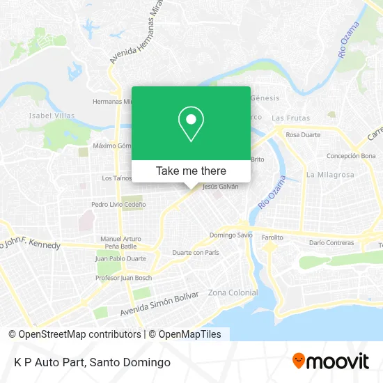 K P Auto Part map