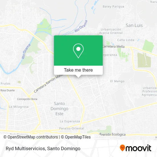 Ryd Multiservicios map