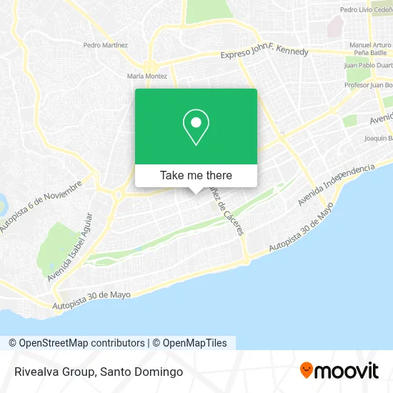 Rivealva Group map