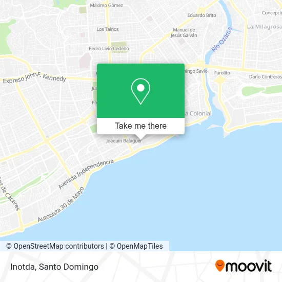 Inotda map