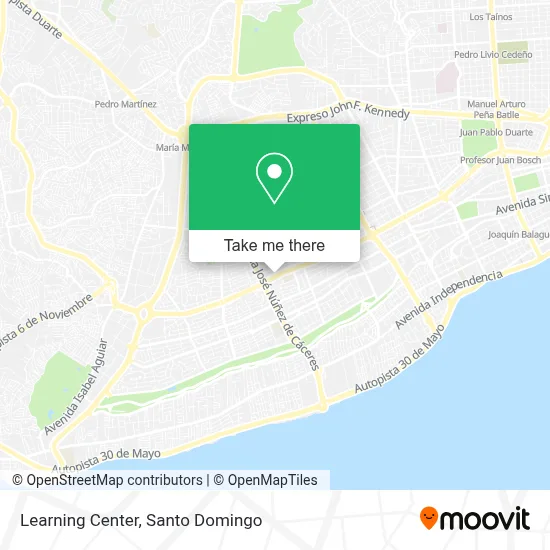 Learning Center map