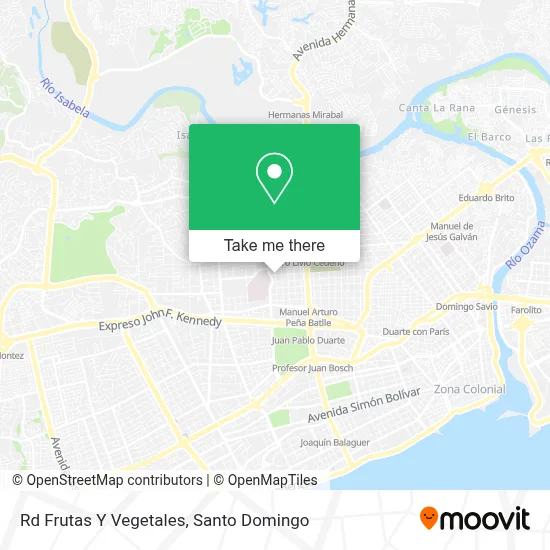Rd Frutas Y Vegetales map