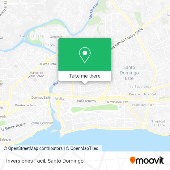 Inversiones Facil map
