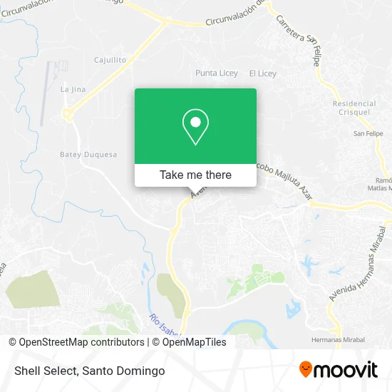 Shell Select map