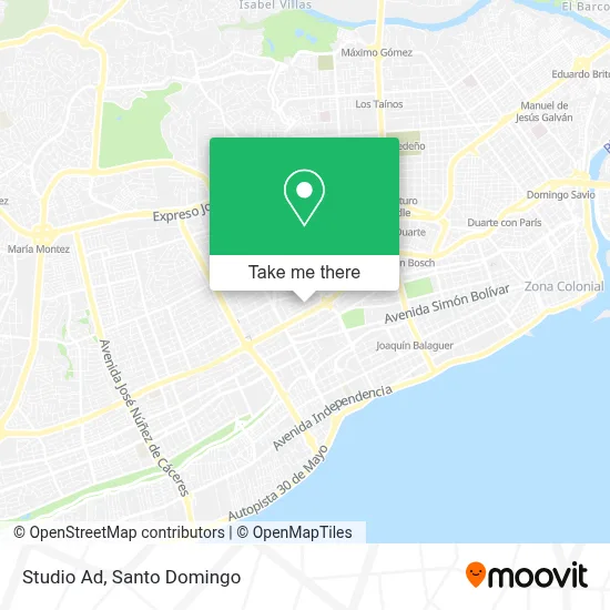 Studio Ad map