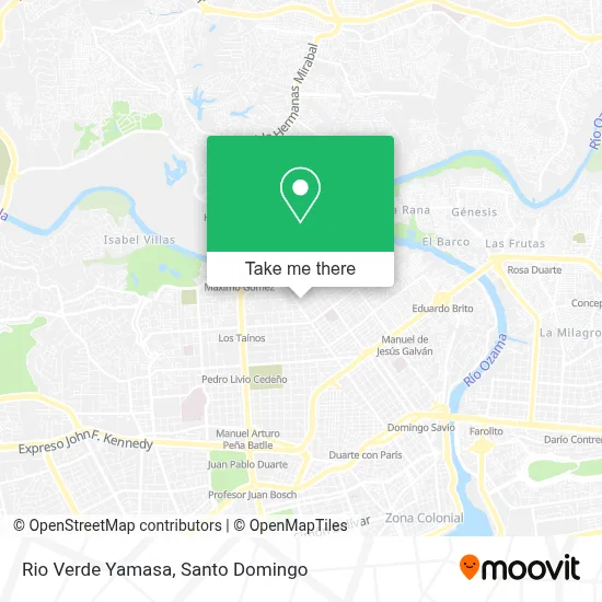 Rio Verde Yamasa map