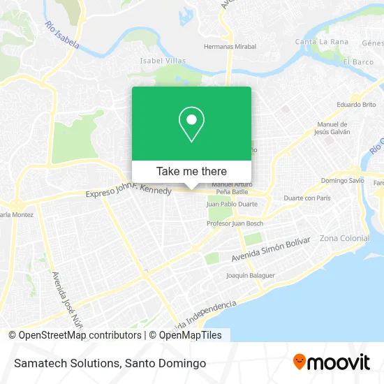 Samatech Solutions map