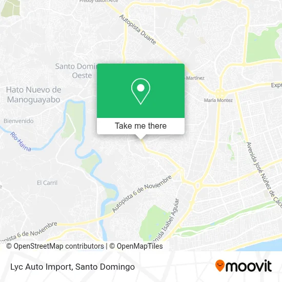 Lyc Auto Import map